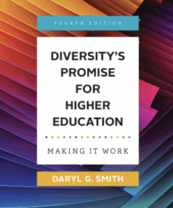 Smith D book rev Book cover: "Diversity's Promise for Higher Education" by D. Smith