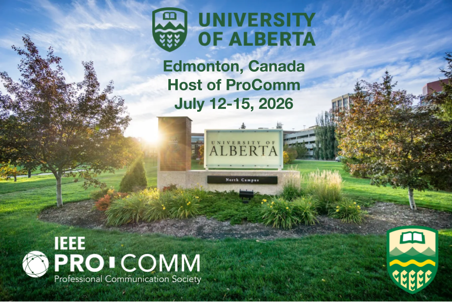 IEEE ProComm will be held at the University of Alberta. Edmonton, Canada, July 12-15 2026.